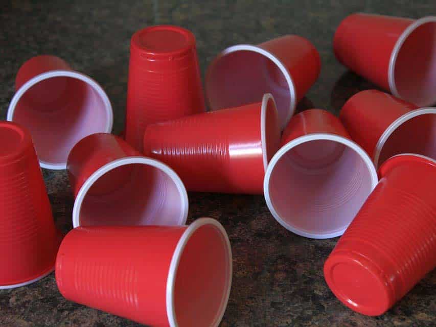 red solo cups.
