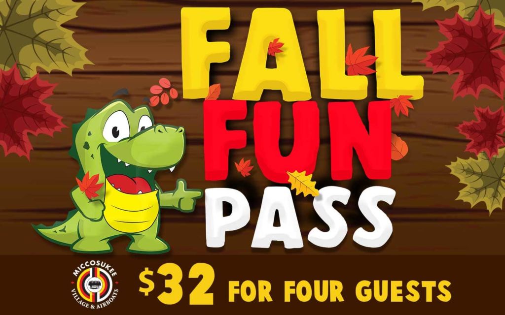 fall fun pass everglades