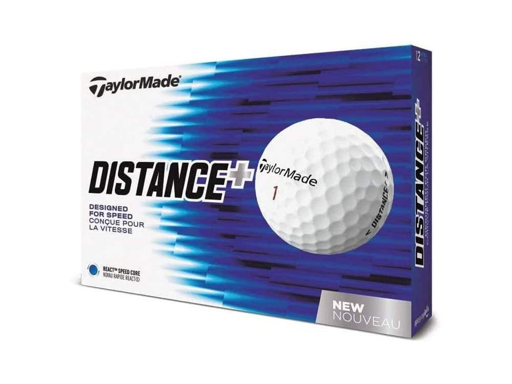 TaylorMade Distance Plus Golf Balls (One Dozen)