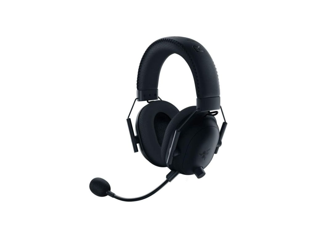 Razer BlackShark V2 Pro Wireless Gaming Headset: THX 7.1 Spatial Surround Sound - 50mm Drivers - Detachable Mic - for PC - 3.5mm Headphone Jack - Black
