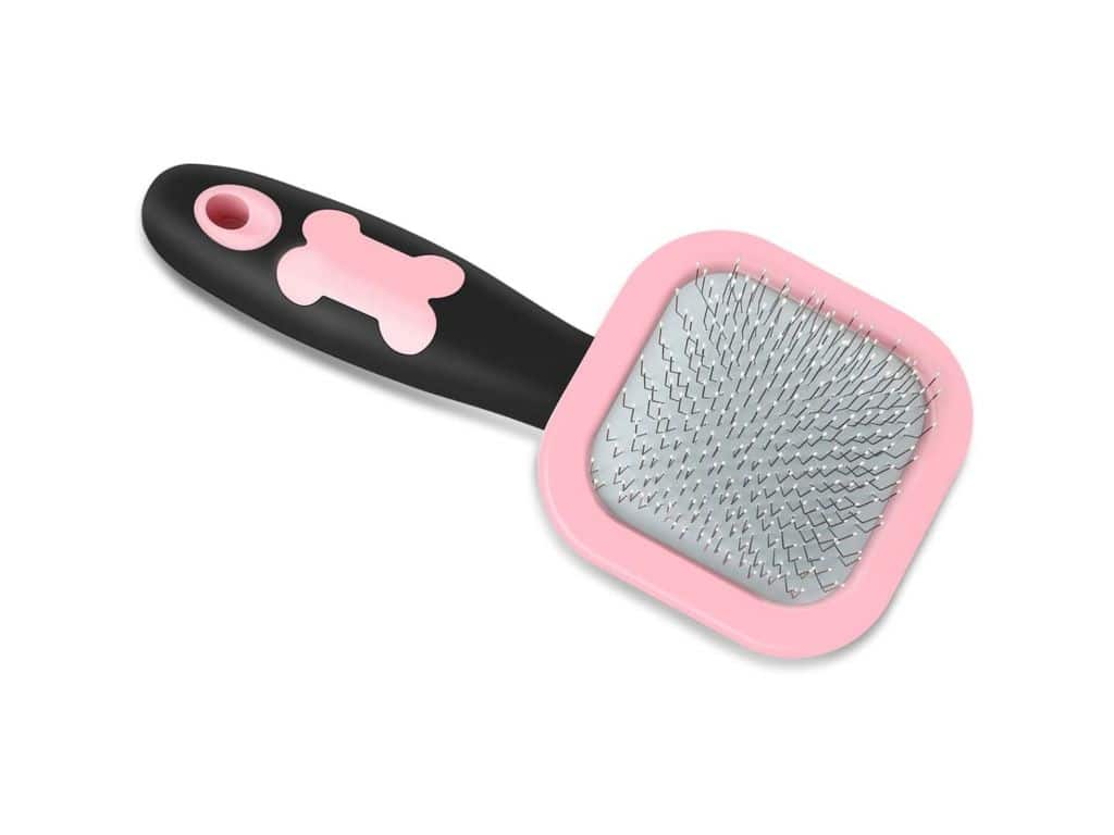 Glendan Dog Brush & Cat Brush- Slicker Pet Grooming Brush- Shedding Grooming Tools