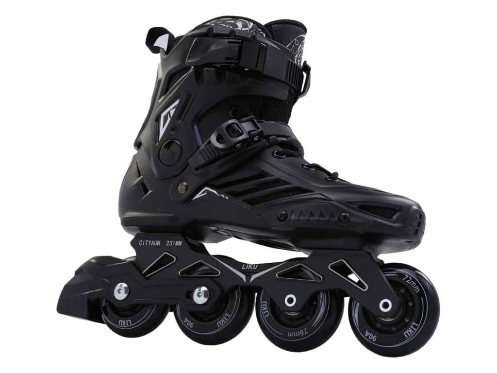 LIKU Black Professional Inline Skates