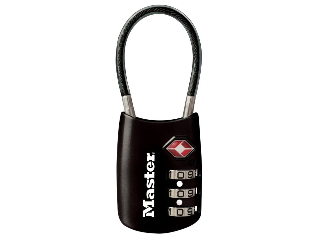 Master Lock 4688D Set Your Own Combination TSA Approved Luggage Lock, 1 Pack, Assorted Colors