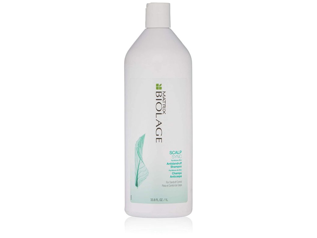 BIOLAGE Scalpsync Anti-Dandruff Shampoo | Targets Dandruff, Controls The Appearance of Flakes & Relieves Scalp Irritation | Paraben-Free | For Dandruff Control |33.8 Fl. Oz