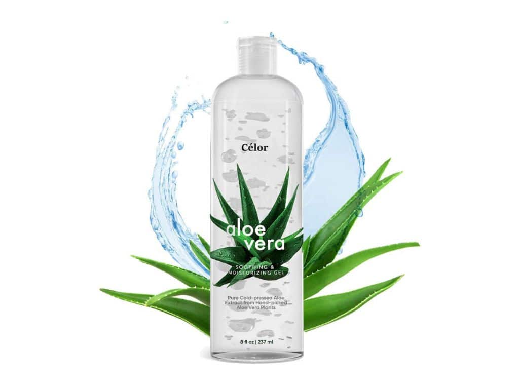 Aloe Vera Gel - 8 Oz - Pure Aloe Gel For Face from 100% Gel - Aloe Vera Gel Face Wash and Body After Sun Care - From Fresh Aloe Plants - Soothing & Moisturizing Gel