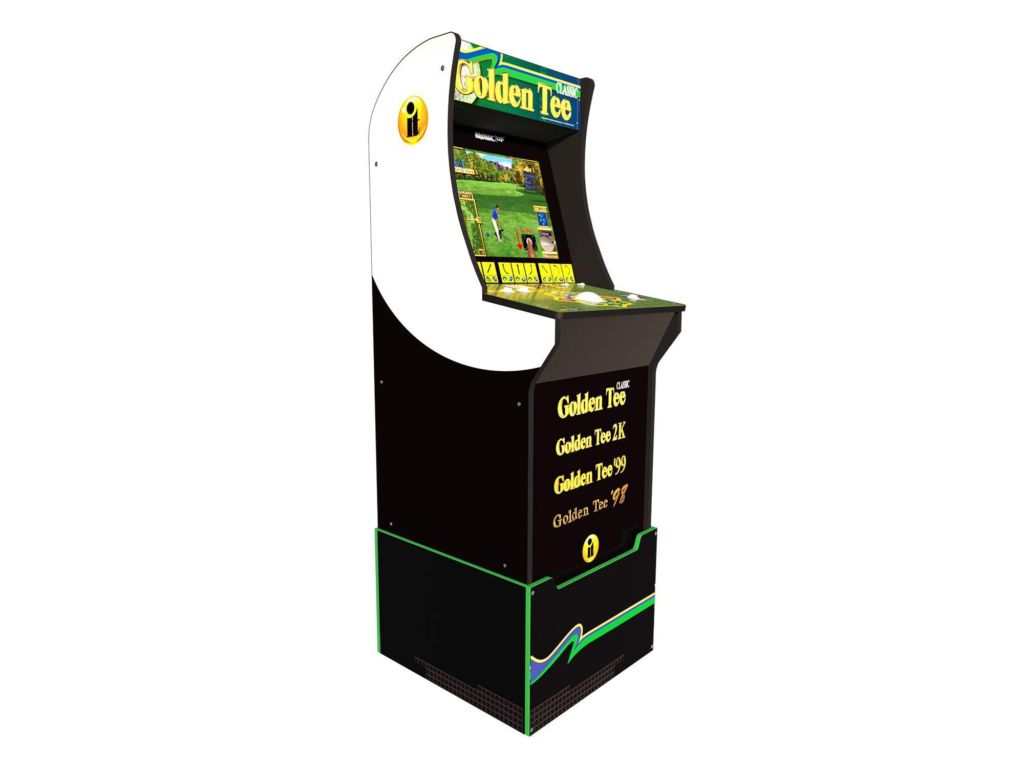 Arcade 1Up Golden Tee Classic Arcade with Riser, 5ft