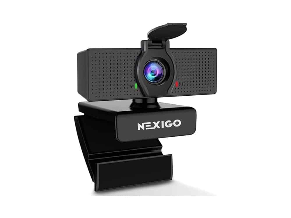 1080P Web Camera, HD Webcam with Microphone & Privacy Cover, 2021 NexiGo N60 USB Computer Camera, 110-degree Wide Angle, Plug and Play, for Zoom/Skype/Teams/OBS, Conferencing and Video Calling