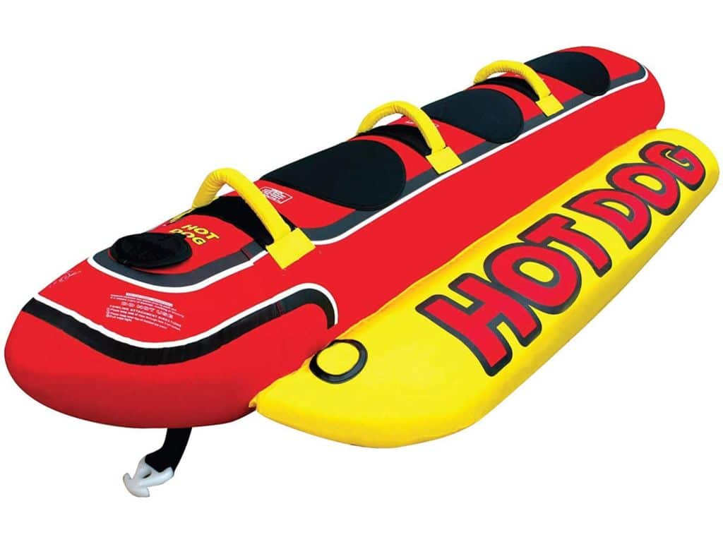 Airhead Hot Dog | Towable Tube for Boating with 1-5 Rider Options