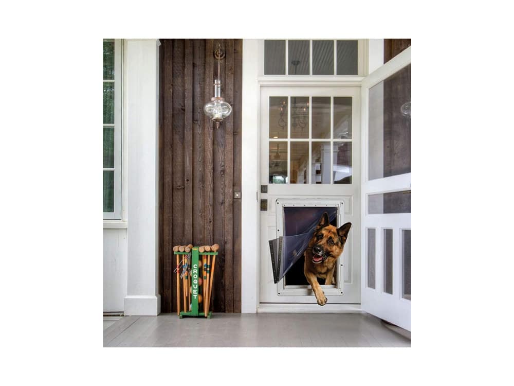 Ideal Pet Products Designer Series Ruff-Weather Pet Door with Telescoping Frame