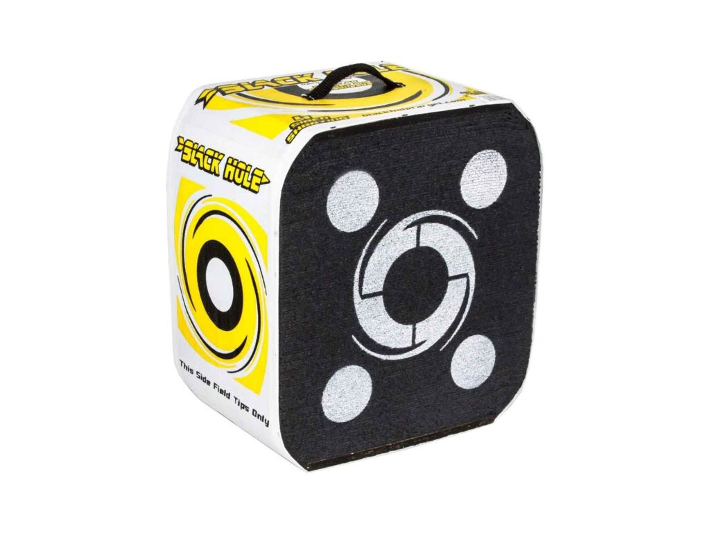 Black Hole - 4 Sided Archery Target - Stops ALL Fieldtips and Broadheads