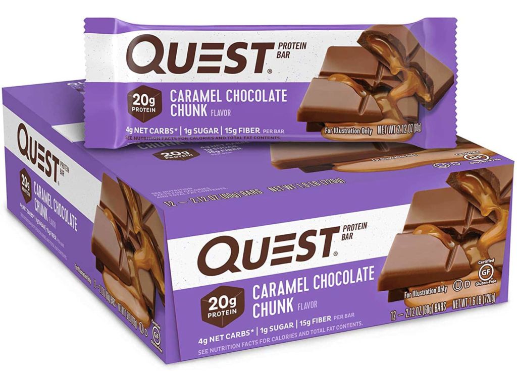 Quest Nutrition, Caramel Chocolate Chunk, 12 Count