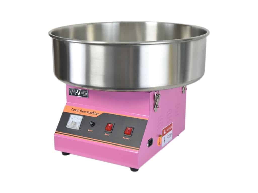 VIVO Pink Electric Commercial Cotton Candy Machine, Candy Floss Maker CANDY-V001