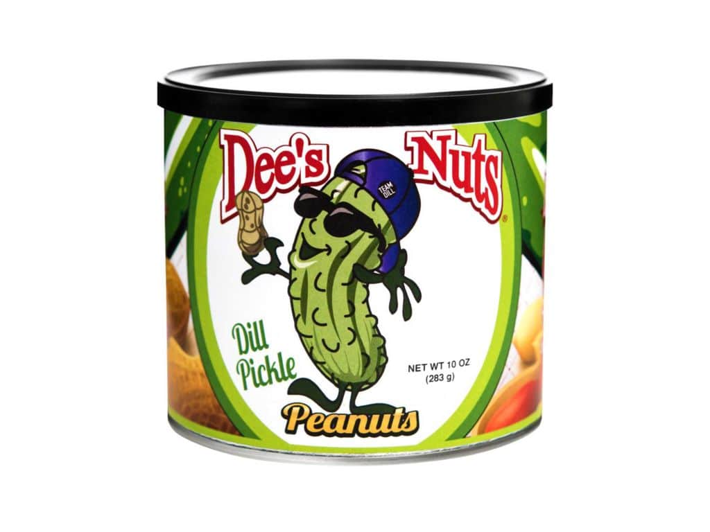 Dee's Nuts Dill Pickle Flavored Gourmet Peanuts (10 oz)