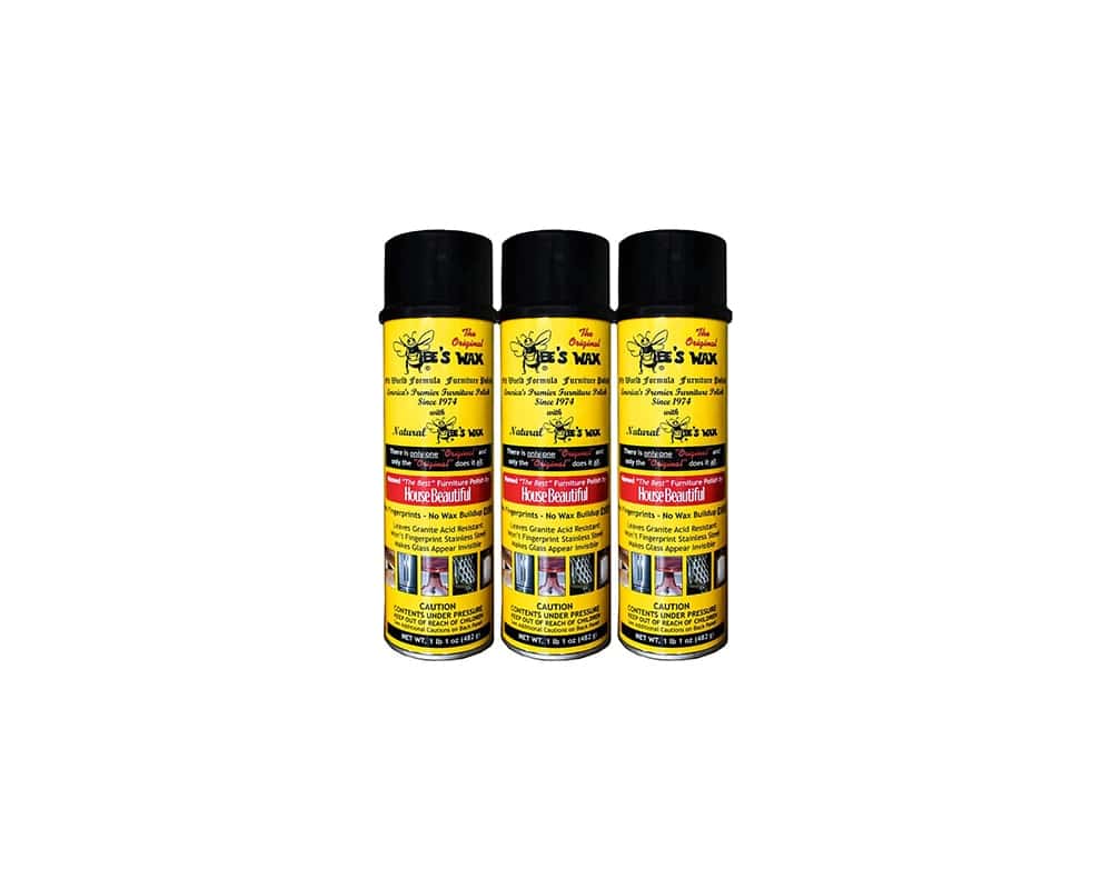 The Original Bee's Wax Old World Formula Furniture Polish - 3 Pack