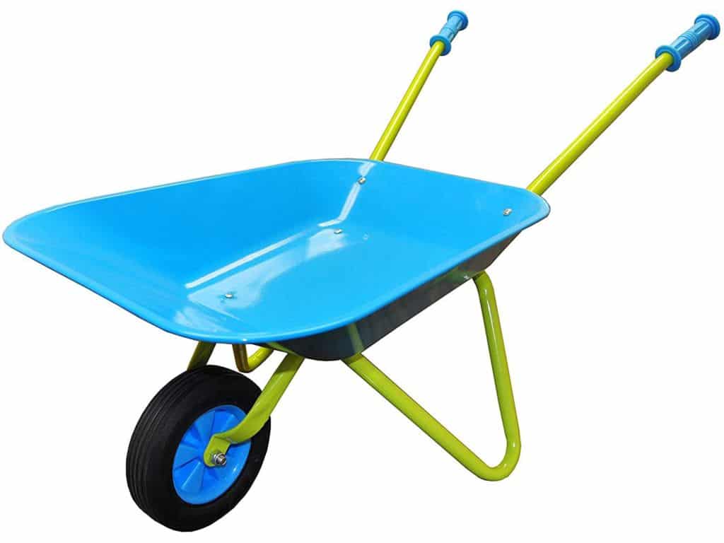 G & F Products G & F 10041 Just For Kids Kids Wheel Barrel made of real metal kids’ size