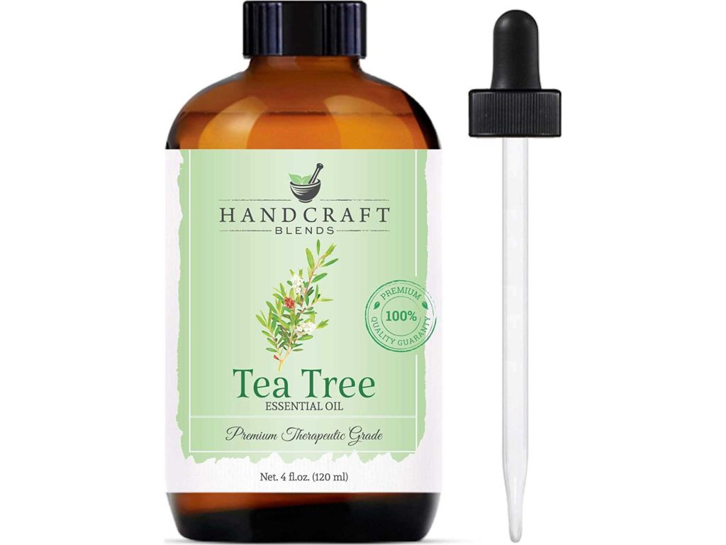 Handcraft Tea Tree Essential Oil - Premium Therapeutic Grade with Premium Glass Dropper - Huge 4 fl. Oz
