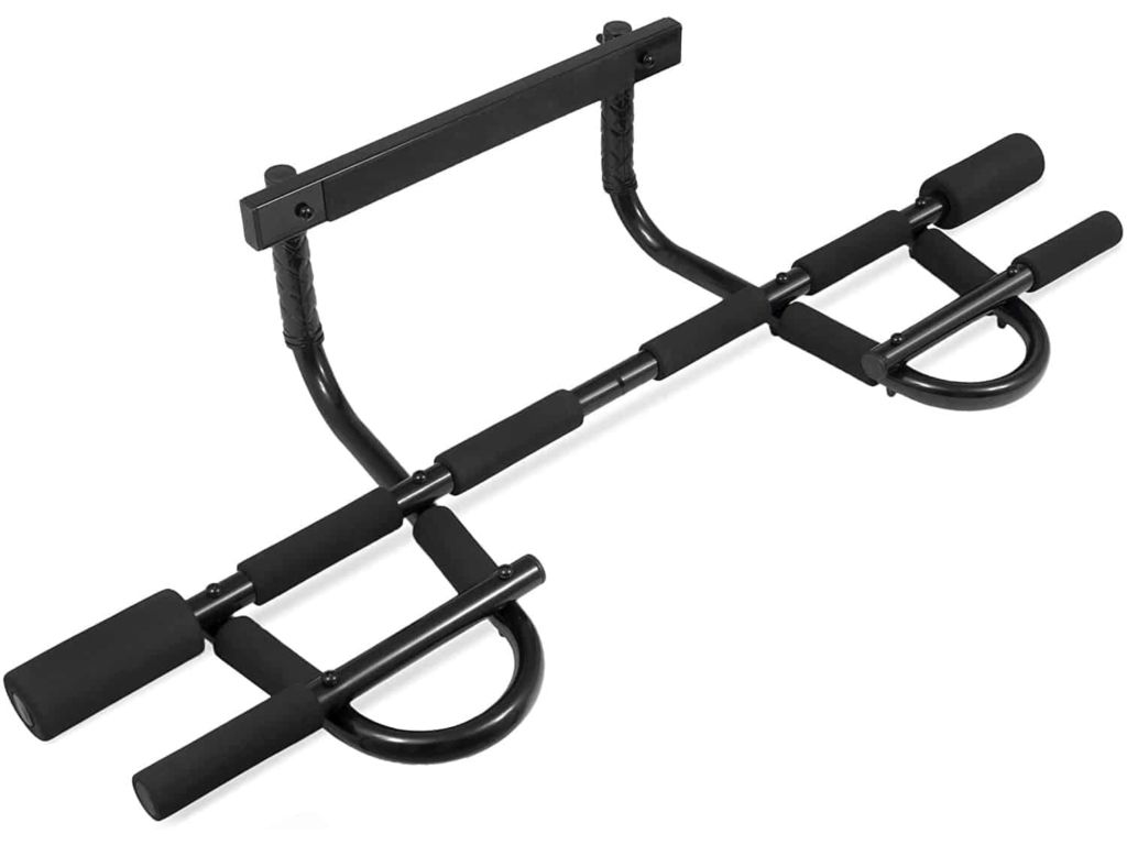 ProsourceFit Multi-Use Doorway Chin-Up/Pull-Up Bar, Portable & Easy Storage – Fitness Trainer for Home Gym Exercise