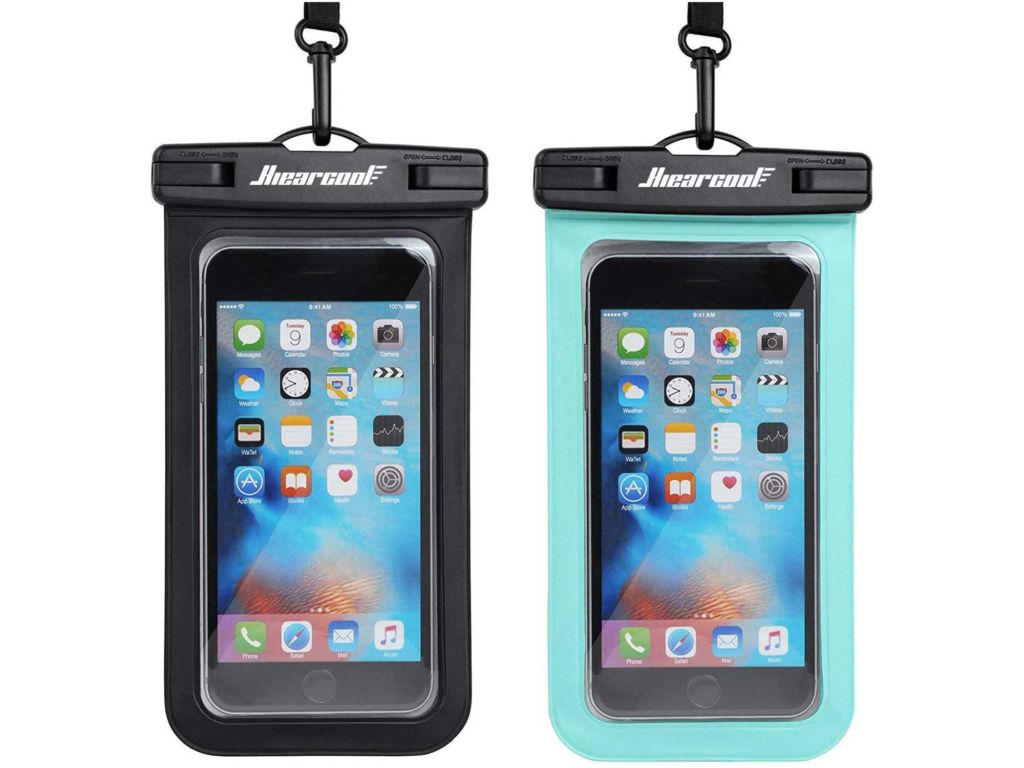 Universal Waterproof Case, Waterproof Phone Pouch Compatible for iPhone 12 Pro 11 Pro Max XS Max XR X 8 7 Samsung Galaxy s10/s9 Google Pixel 2 HTC Up to 7.0", IPX8 Cellphone Dry Bag -2 Pack