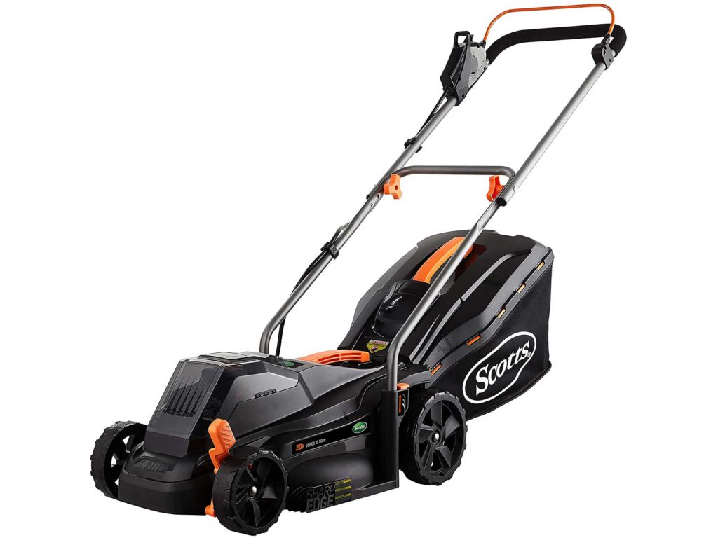 Scotts Outdoor Power Tools 62014S 14-Inch 20-Volt Cordless Lawn Mower, Black