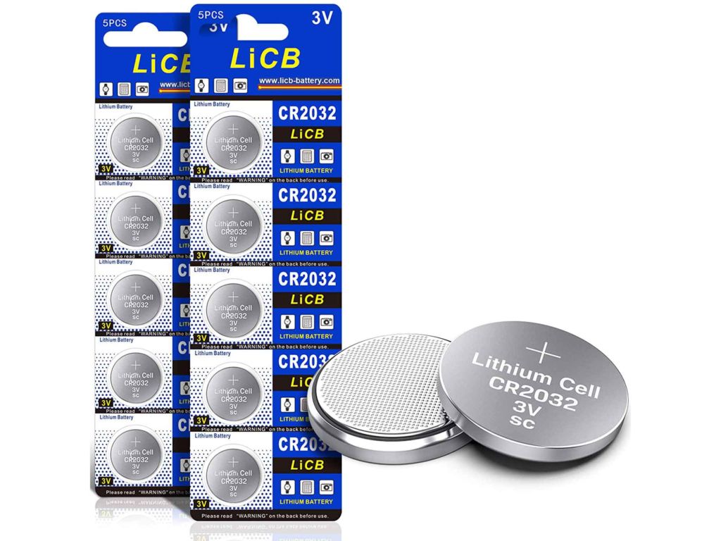 LiCB CR2032 3V Lithium Battery(10-Pack)