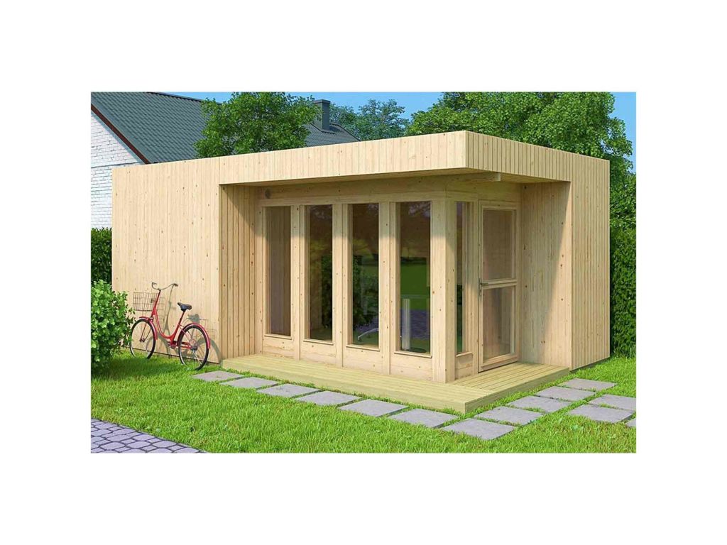 Allwood Arlanda XL | 227 SQF Studio Cabin Garden House Kit
