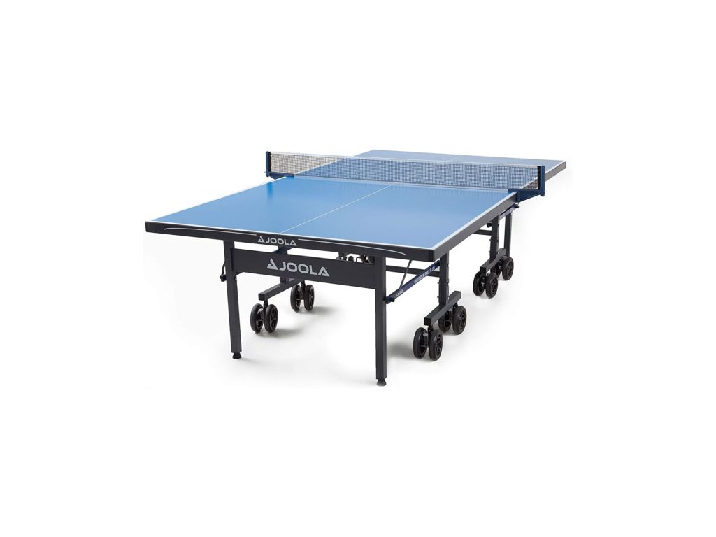 JOOLA NOVA - Outdoor Table Tennis Table with Waterproof Net Set - 10 Minute Easy Assembly - All Weather Aluminum Composite Outdoor Ping Pong Table - Tournament Quality - Indoor & Outdoor Compatible
