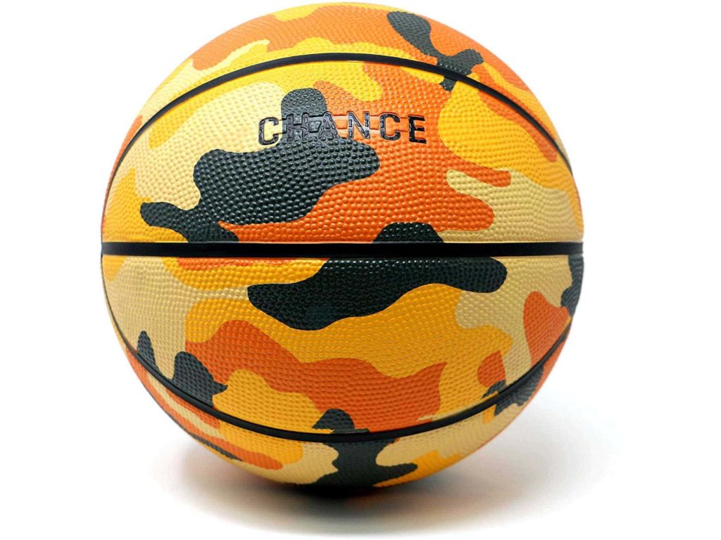 Chance Premium Rubber Outdoor / Indoor Basketball (Size 5 Kids & Youth, 6 Women's Official, 7 Men's Official) (Size 27.5, 28.5, 29.5)