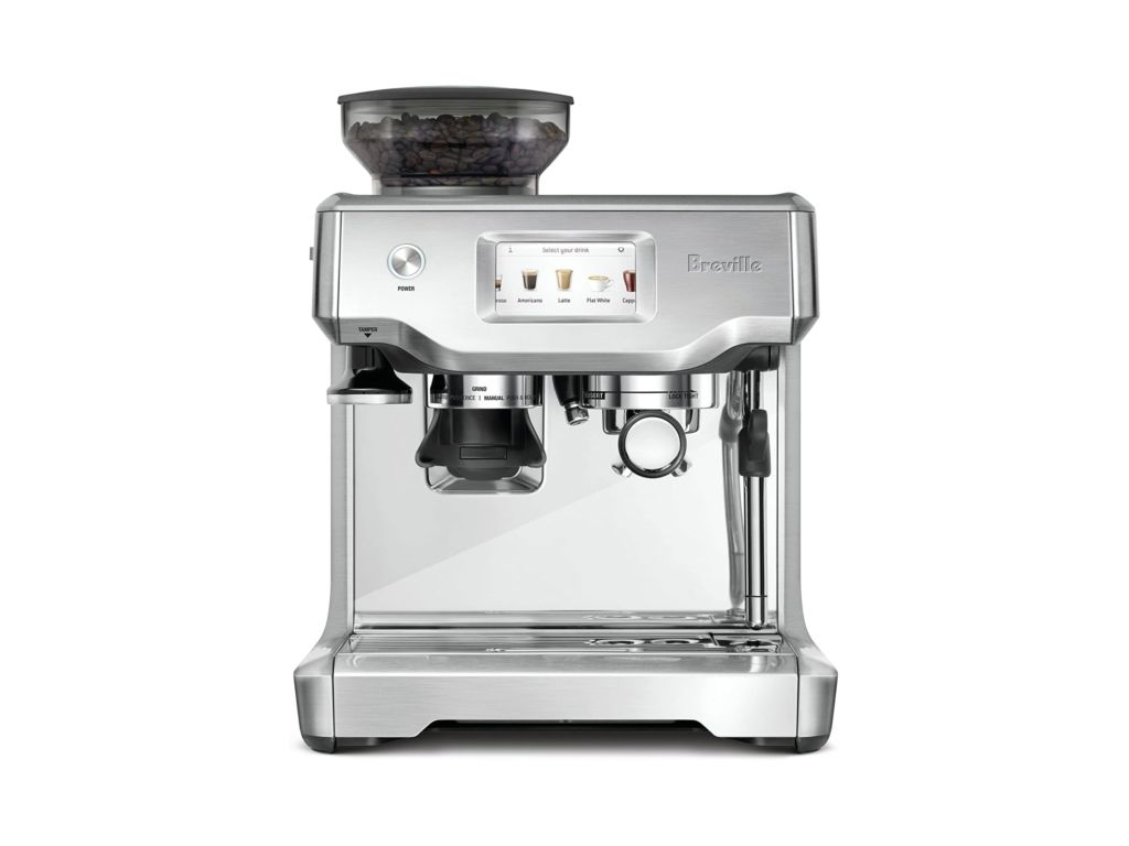 Breville Maker Barista Touch Espresso Machine, Stainless Steel, 12.7 x 15.5 x 16 inches