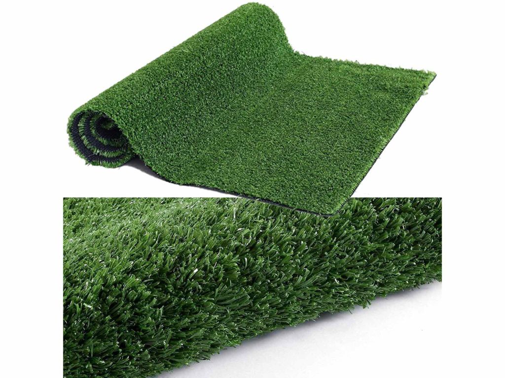 Artificial Grass Turf Lawn - 2FTX3FT (6 Square FT) Indoor Outdoor Garden Lawn Landscape Synthetic Grass Mat