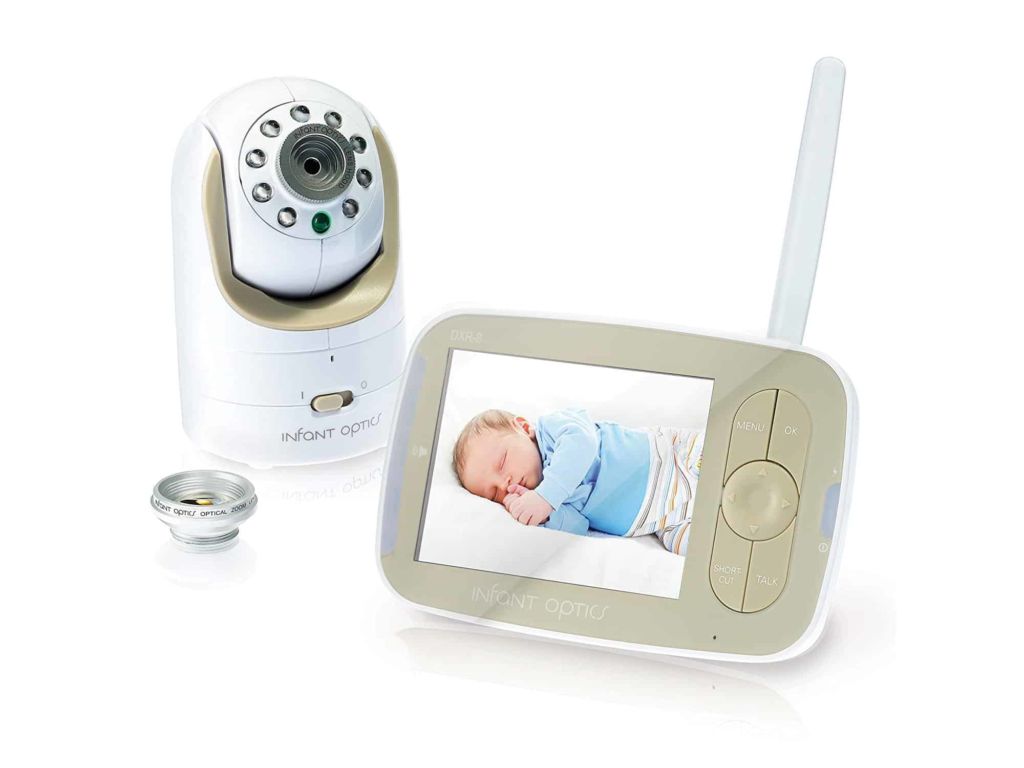 Infant Optics DXR-8 Video Baby Monitor with Interchangeable Optical Lens