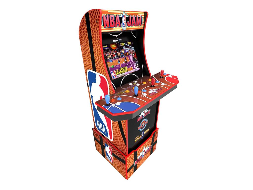 Arcade1Up Arcade1Up NBA JAM Home Arcade Machine, 3 Games in 1, 4 Foot Cabinet with 1 Foot Riser - Electronic Games