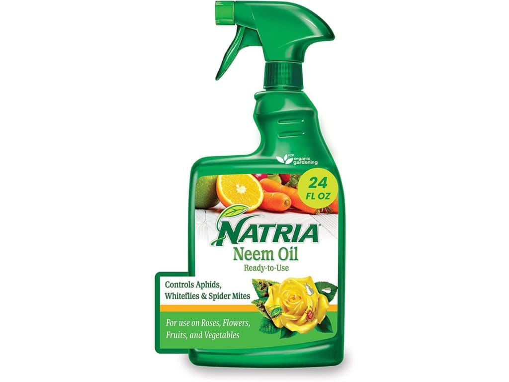 Natria 706250A Neem Oil Spray for Plants Pest Organic Disease Control, 24-Ounce, Ready-to-Use Disease controller