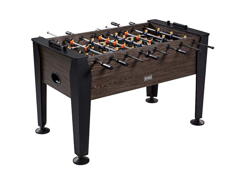 Rally and Roar Foosball Table Game – 56” Standard Size Fun, Multi Person Table Soccer Adults, Families - Recreational Foosball Games Game Rooms, Arcades, Bars, Parties, Family Night