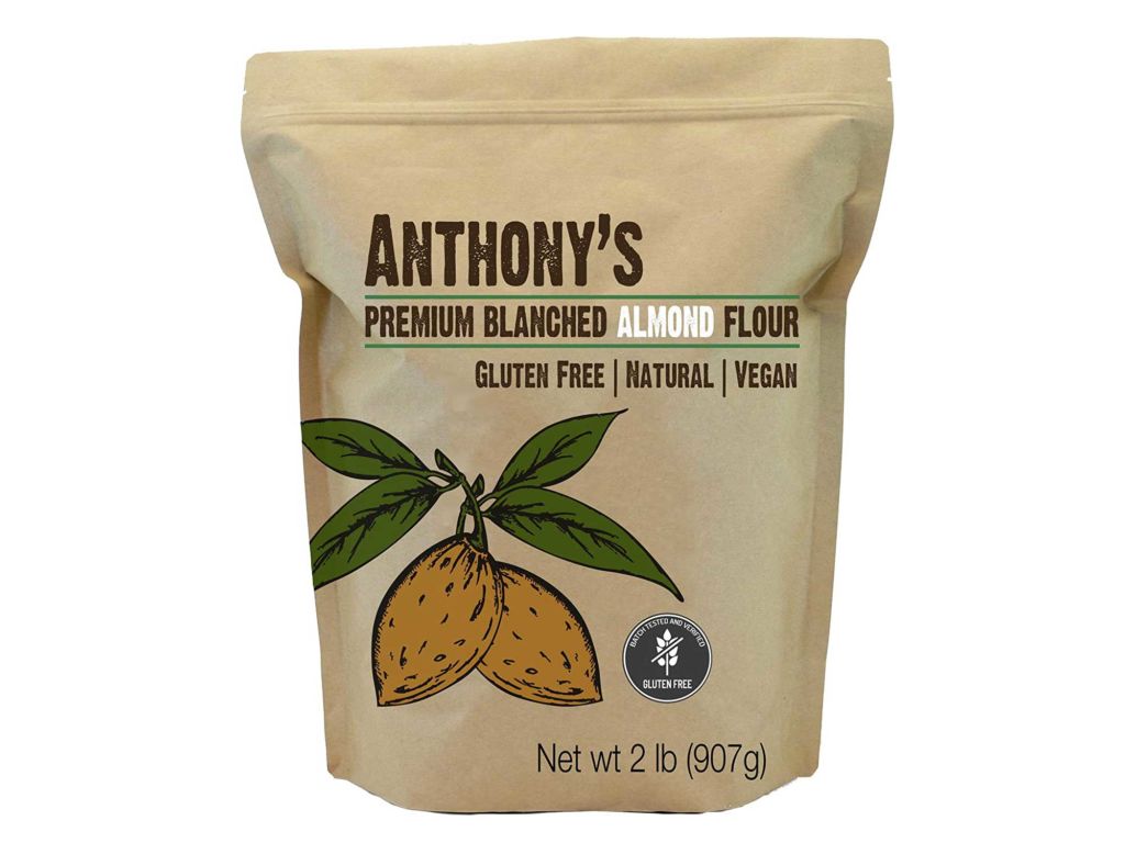 Anthony's Almond Flour Blanched, 2 lb, Batch Tested Gluten Free, Non GMO, Vegan, Keto Friendly