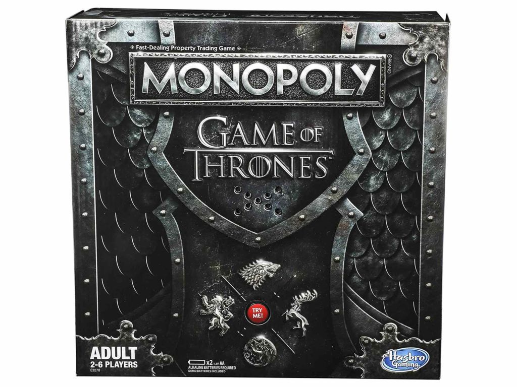 Monopoly Game of Thrones Board Game for Adults, Brown