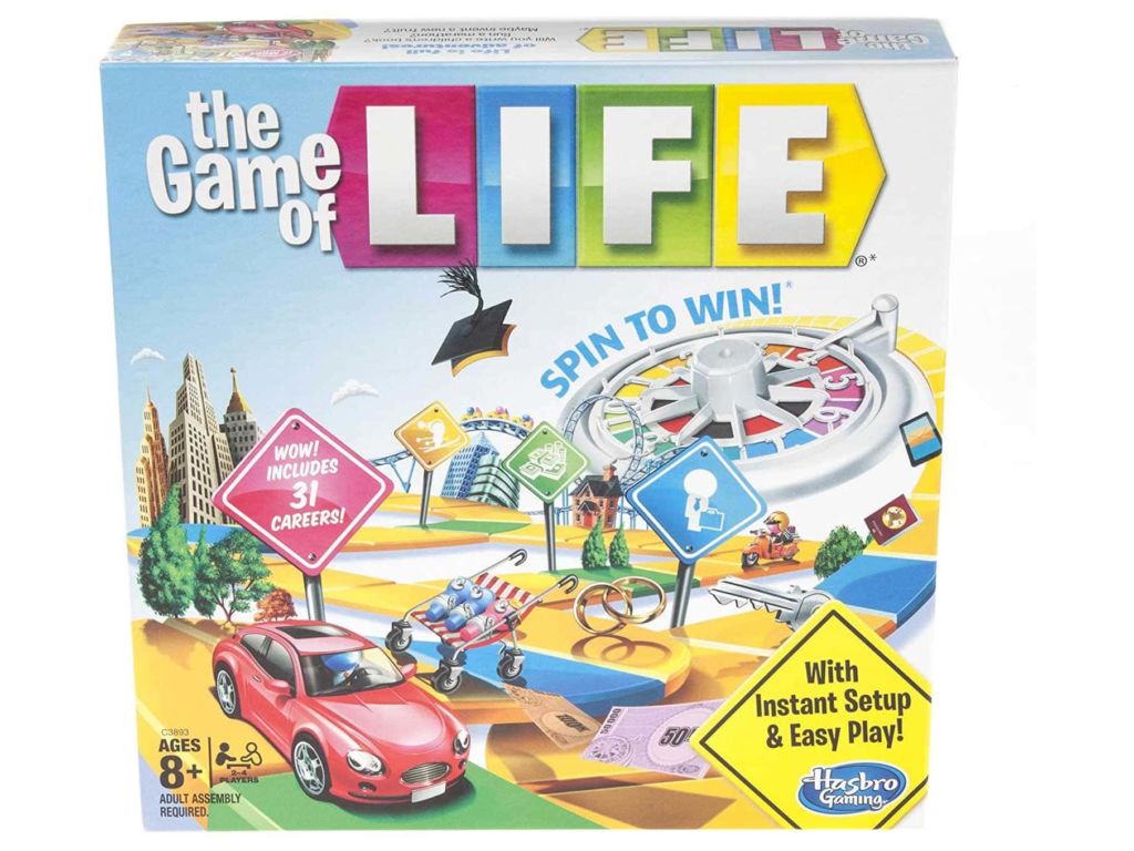 Gaming The Game of Life Board Game Ages 8 & Up (Amazon Exclusive)