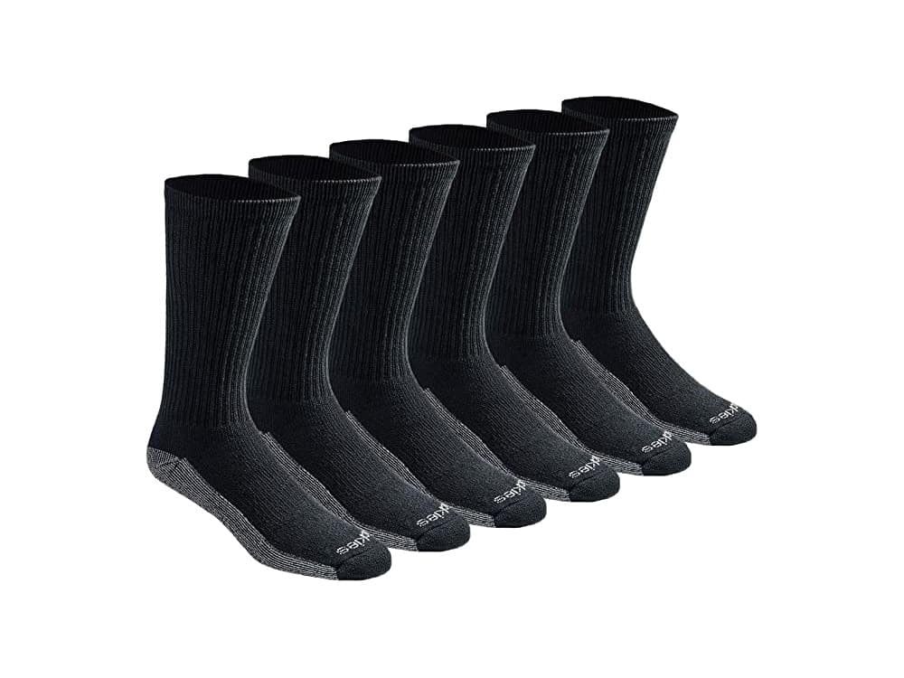 Dickies Men's Dri-tech Moisture Control Crew Socks Multipack