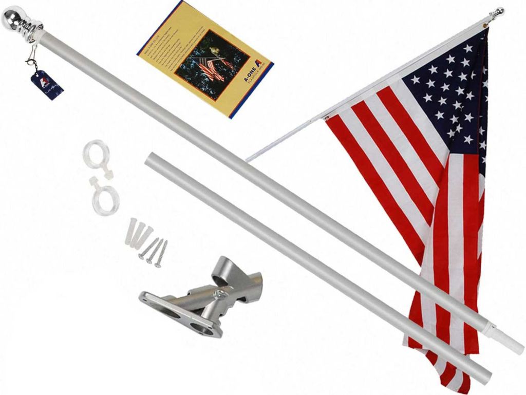 A-One Spinning Flag Pole