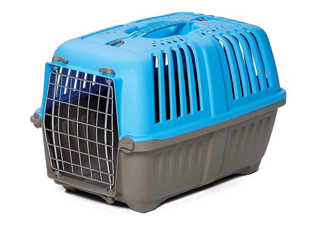 Midwest Spree Travel Pet Carrier, Dog Carrier Features Easy Assembly and Not The Tedious Nut & Bolt Assembly of Competitors, Ideal for Small Dogs & Cats