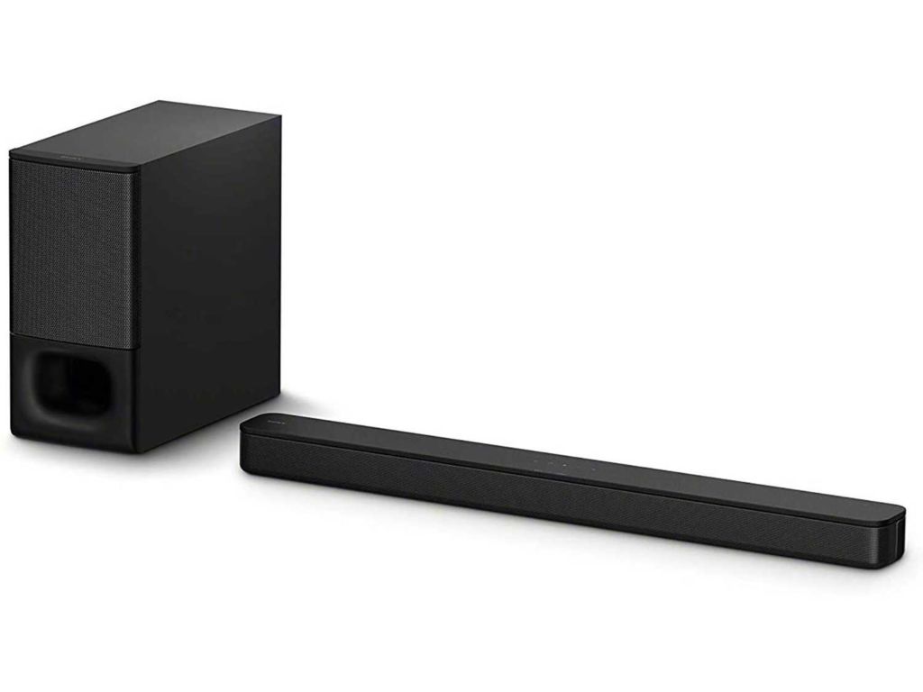 Sony HT-S350 Soundbar with Wireless Subwoofer: S350 2.1ch Sound Bar and Powerful Subwoofer - Home Theater Surround Sound Speaker System for TV - Bluetooth and HDMI Arc Compatible Bar