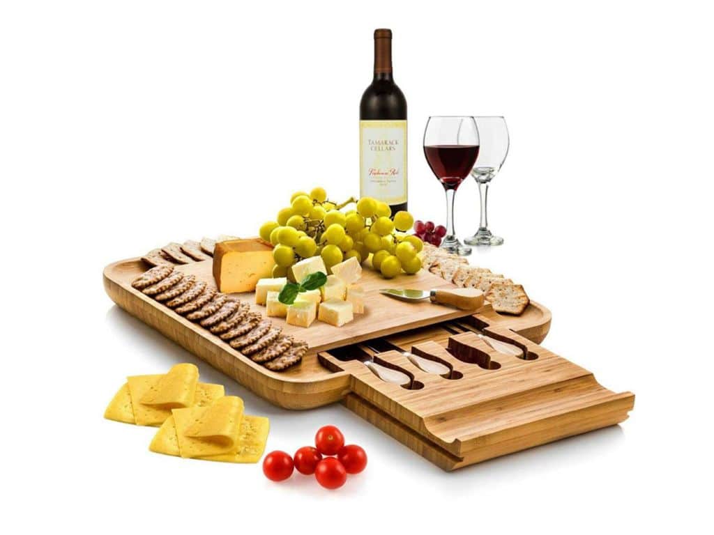 wooden charcuterie tray