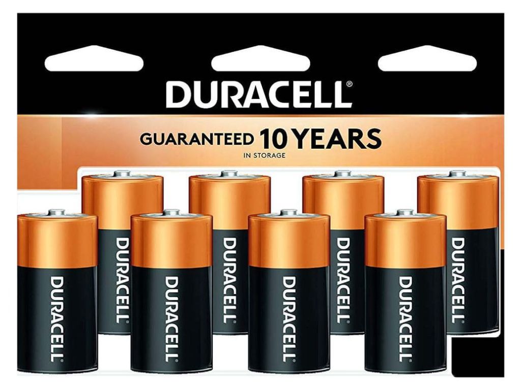Duracell - Coppertop C Alkaline Batteries with recloseable package - long lasting, all-purpose C battery for household and business - 8 count