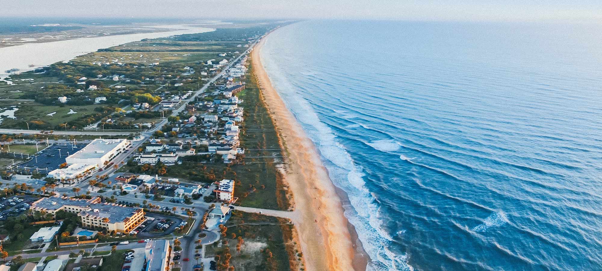 florida small beach towns, beach view