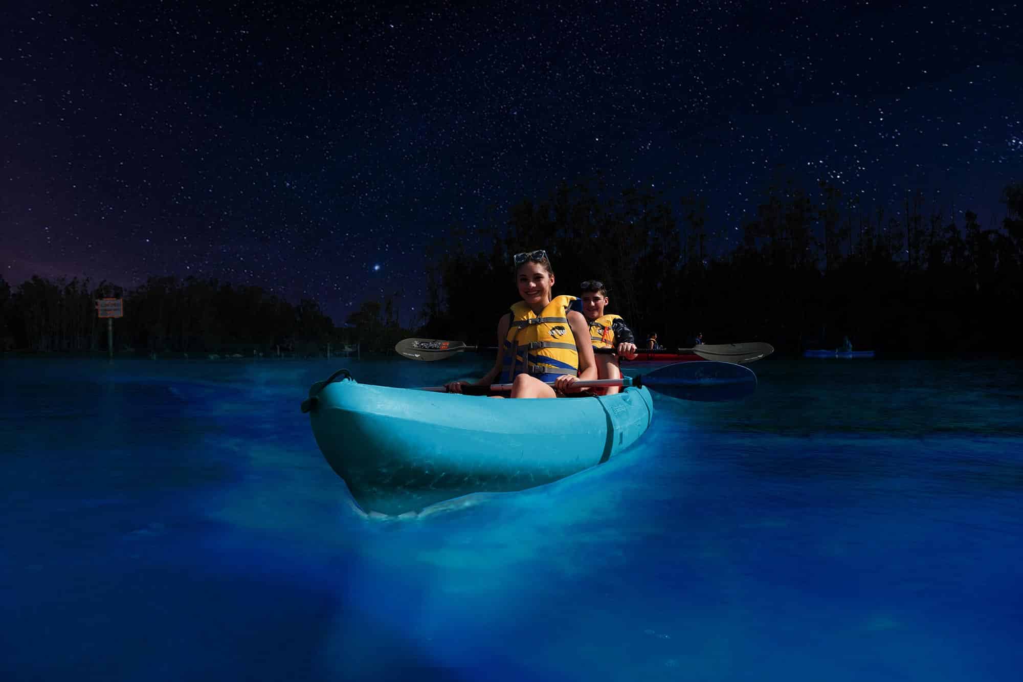 bioluminescence kayaking