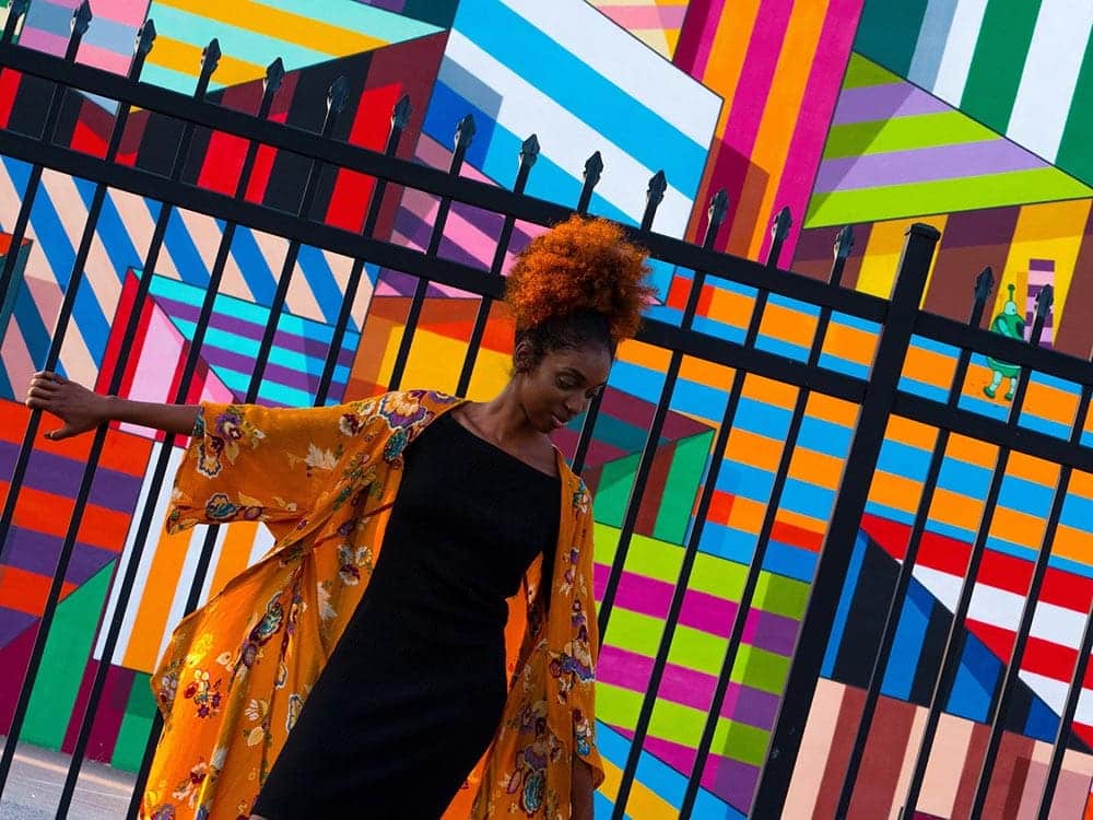 black woman, art mural, painting wall