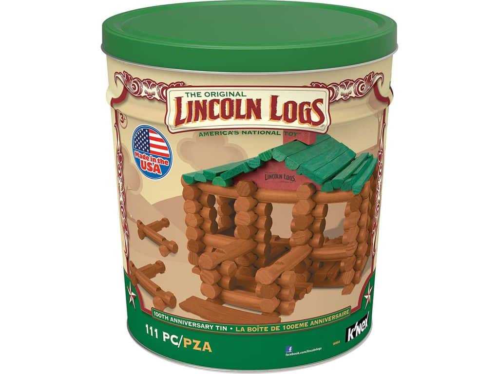 Lincoln Logs 100th Anniversary Tin