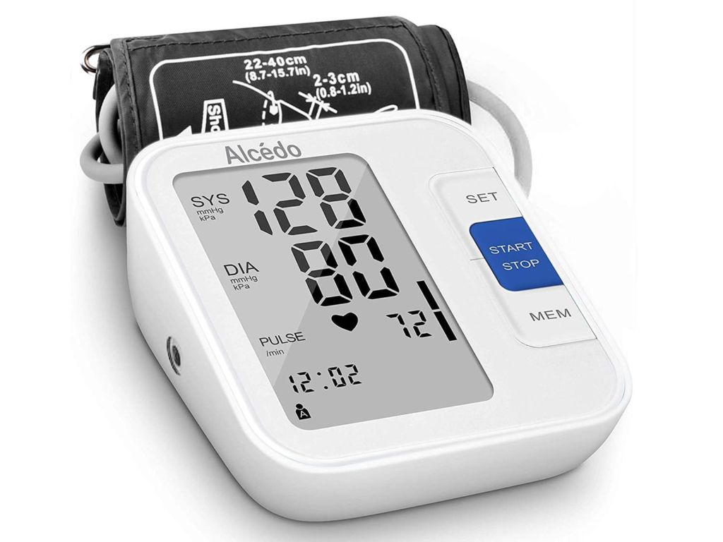 Blood Pressure Monitor Upper Arm by Alcedo