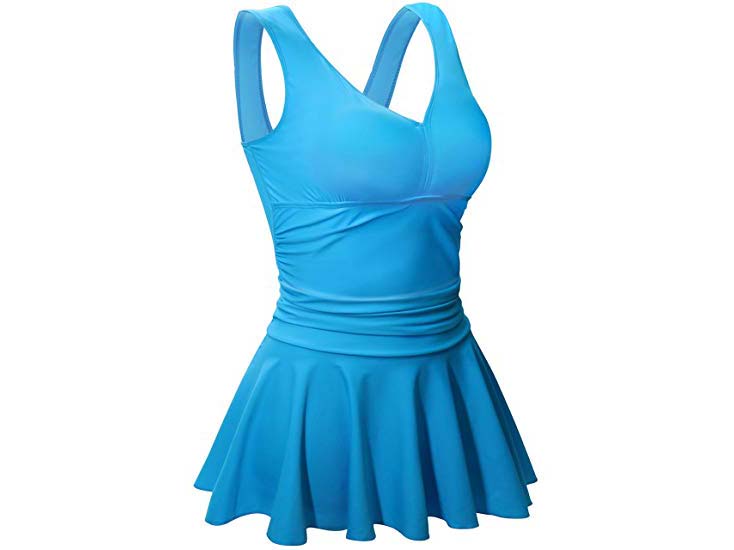 Blue Aontus Women's Plus Size Swimsuits