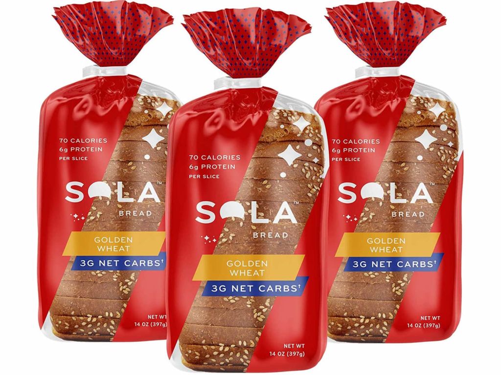 Sola Golden Wheat Low Carb Sandwich Bread