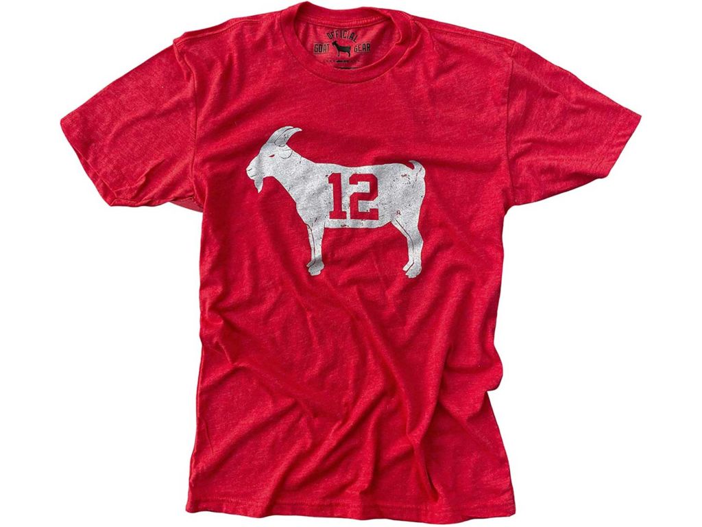 Official Goat Gear - Goat 12 - Tampa Bay Brady T-Shirt